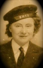 WW2 W.R.E.N. Veteran Pearl (Levicki) Howe. Stationed at Shelburne, NS from Sept 1944-April 1946
